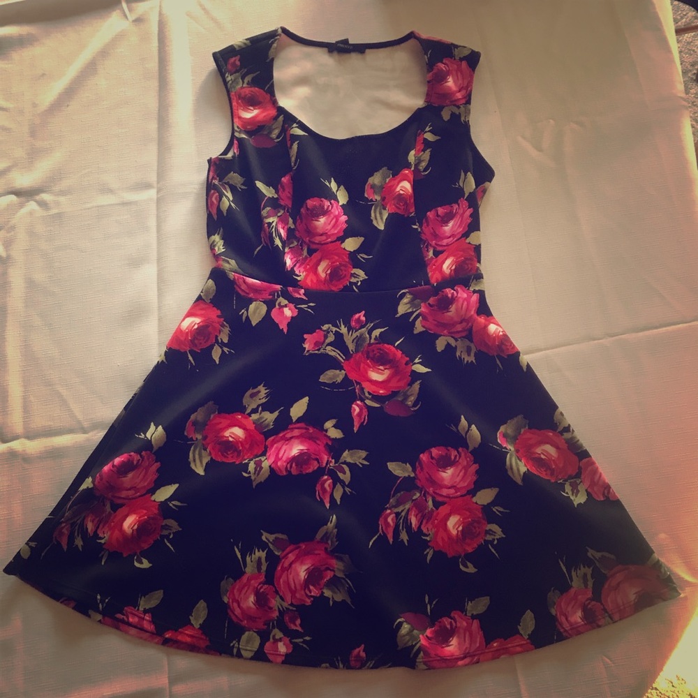 Beautiful Floral Print Dress